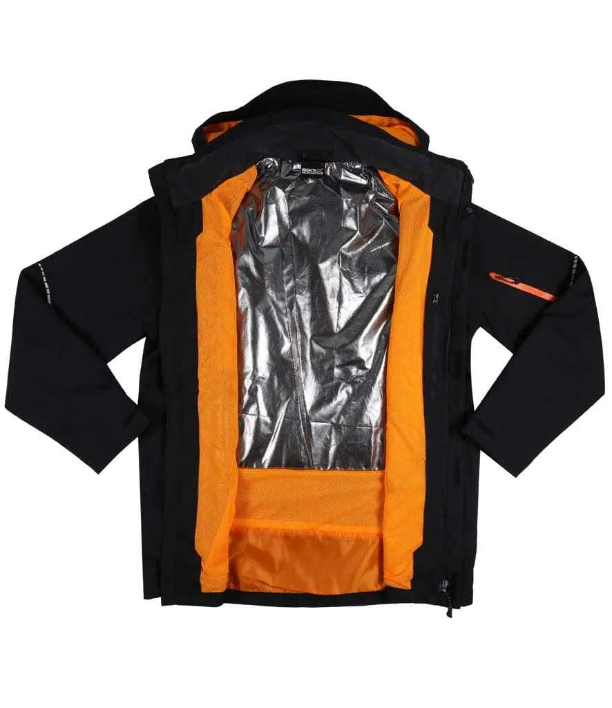 Regatta X-Pro Exosphere II Shell Jacket | Black/Magma Orange