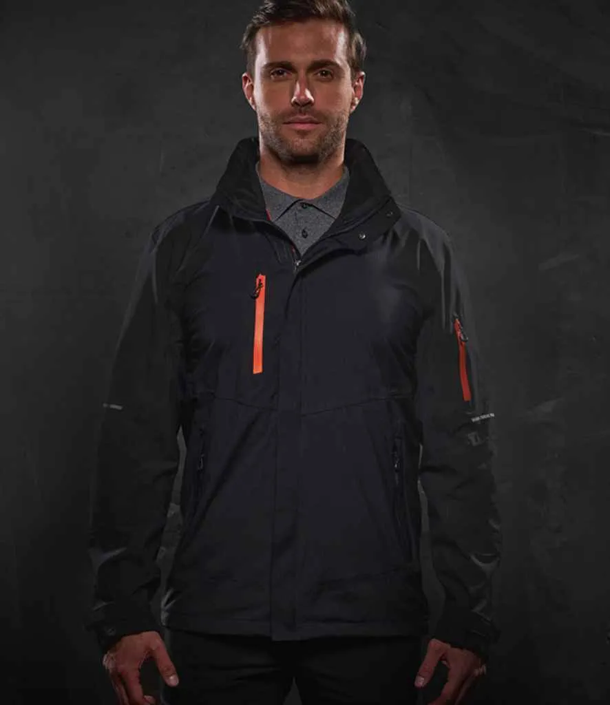 Regatta X-Pro Exosphere II Shell Jacket | Black/Magma Orange