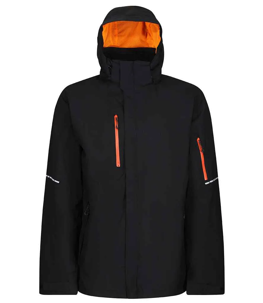 Regatta X-Pro Exosphere II Shell Jacket | Black/Magma Orange