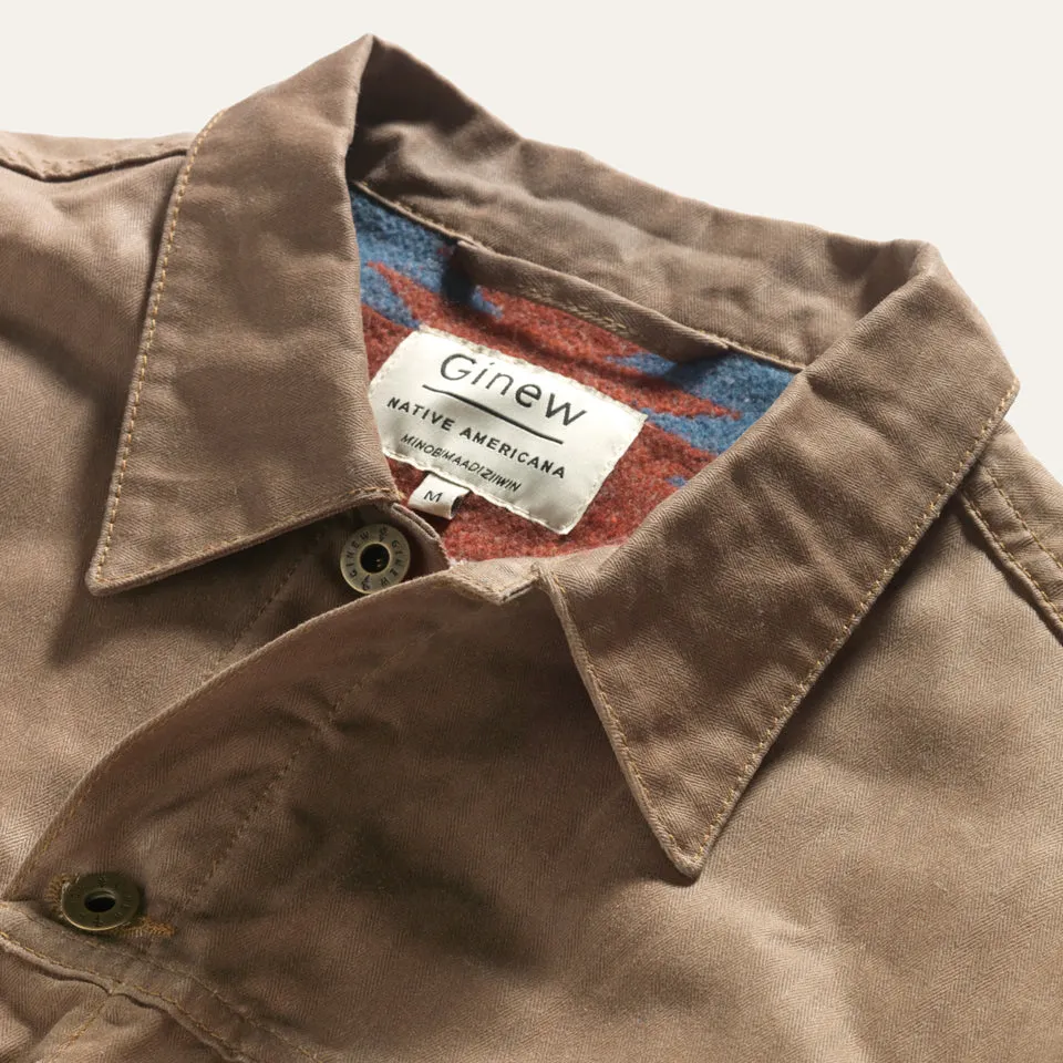 Rider Coat Brown Herringbone