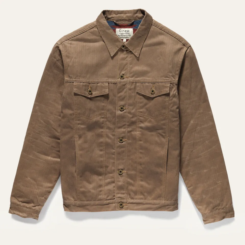 Rider Coat Brown Herringbone