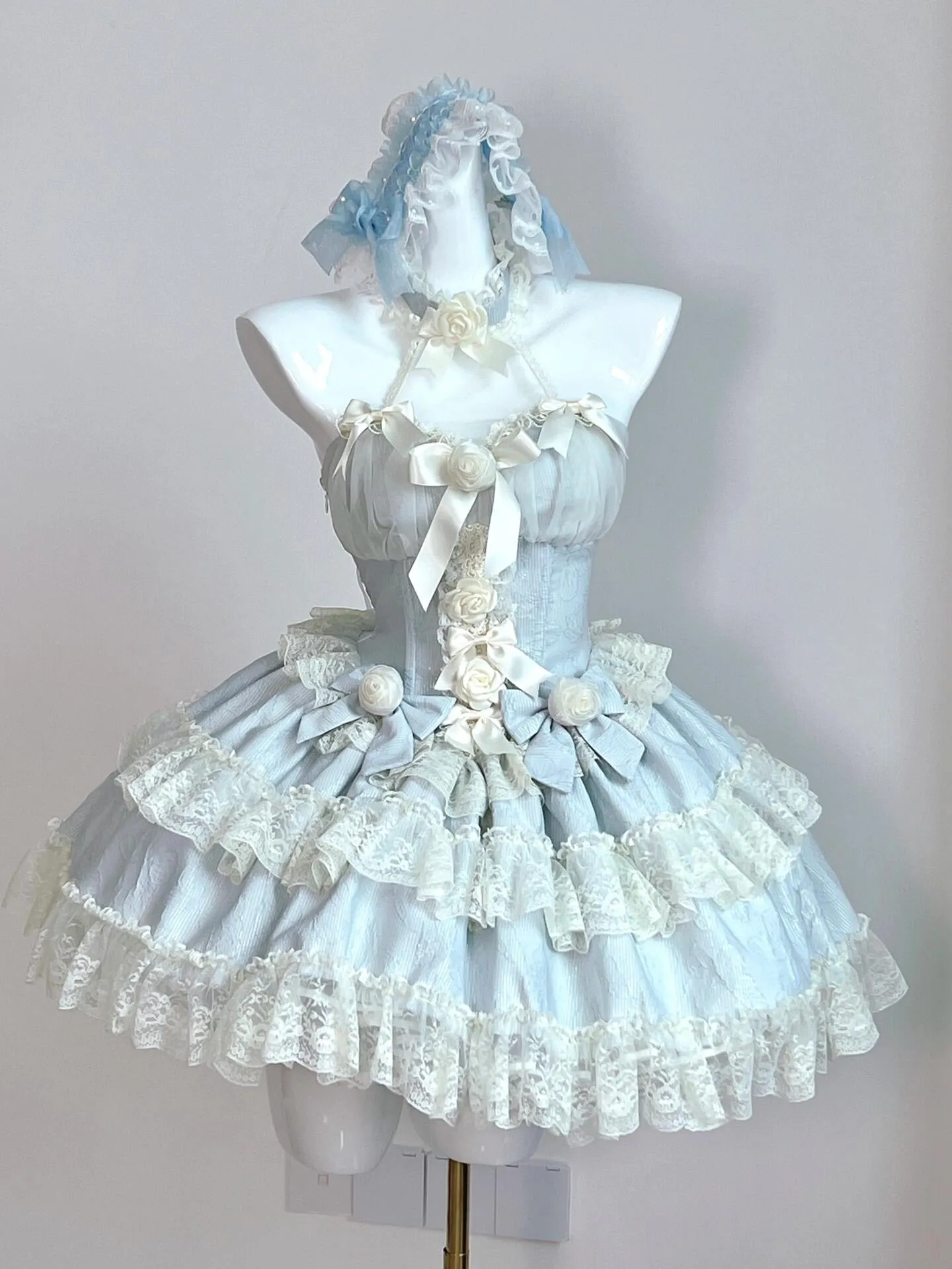 Romantic Lace Butterfly Fairy Rococo Dress