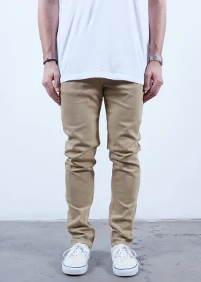 Rustic Dime Skinny Fit Khaki Denim Jeans