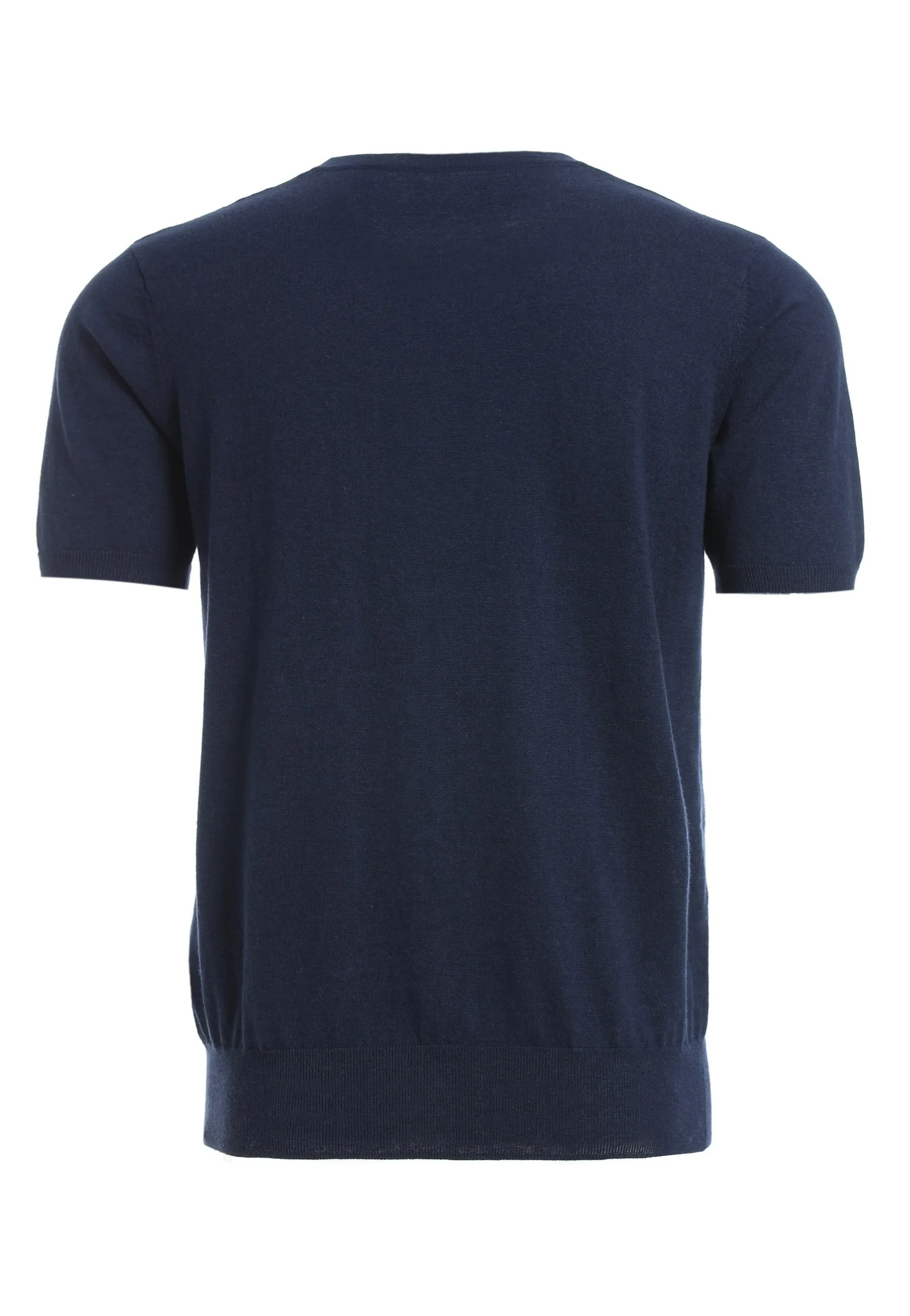 ShortTrim Fit Cotton Cashmere Henley