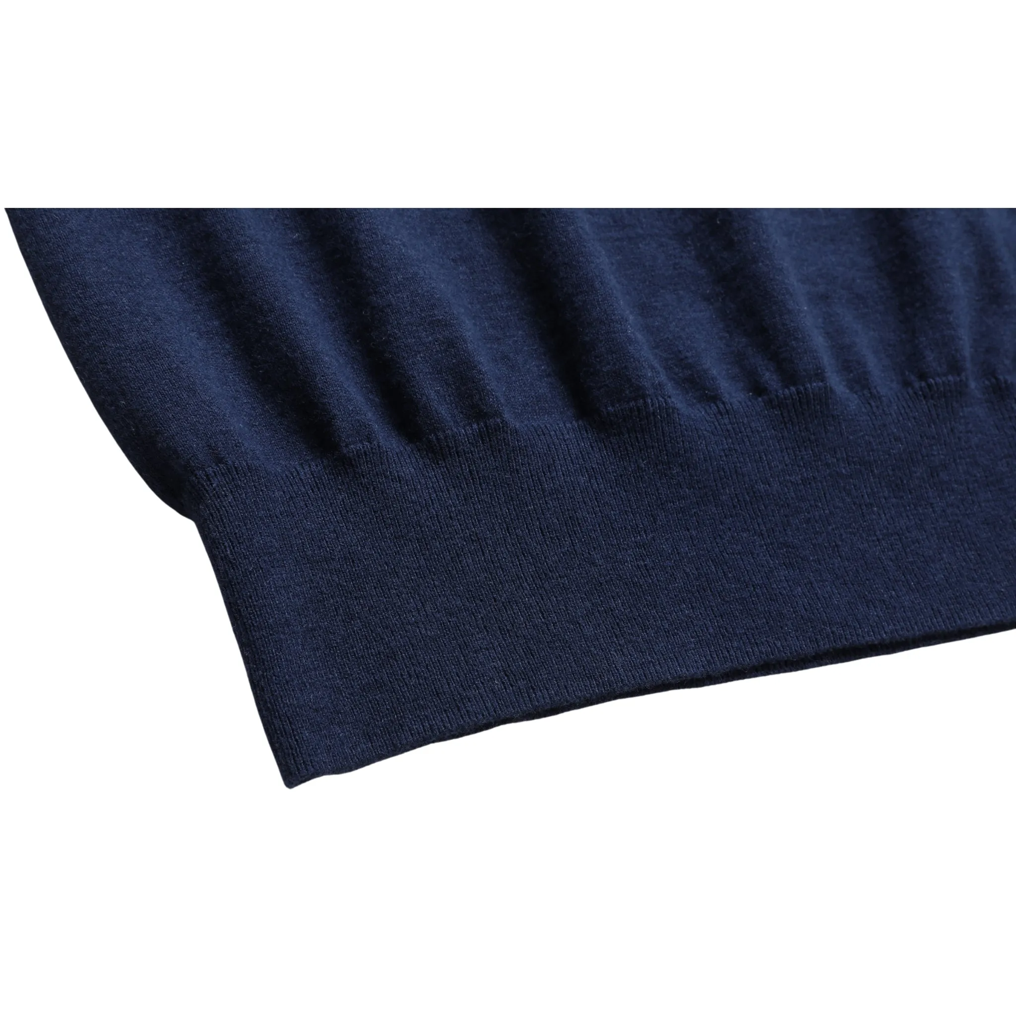 ShortTrim Fit Cotton Cashmere Henley