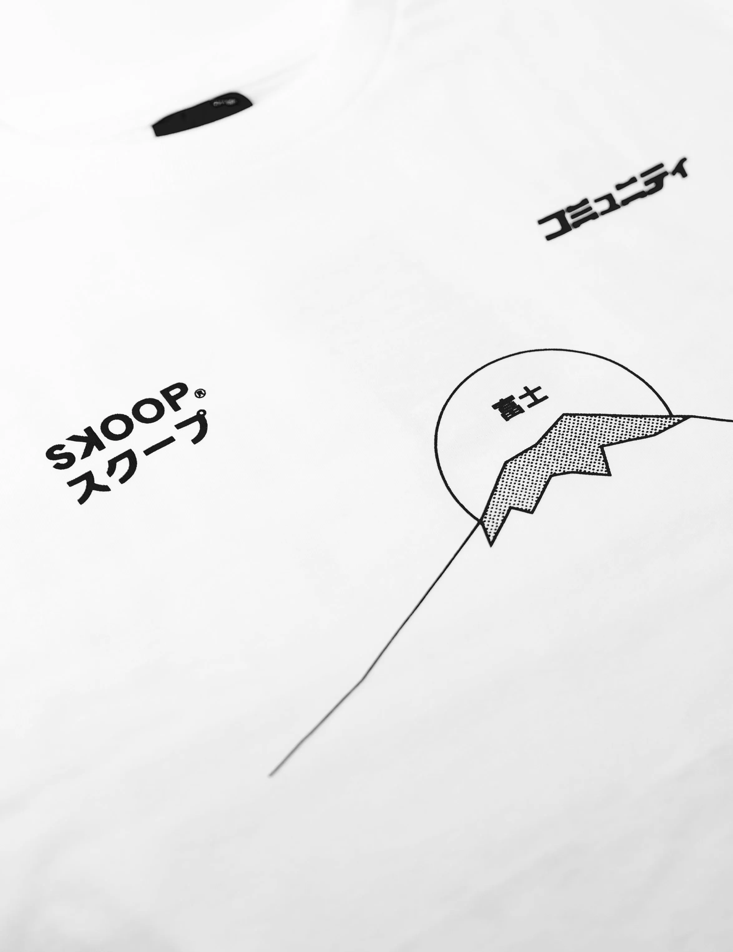SKOOP® Crewneck Shirt SKP KMNTY 2024 White