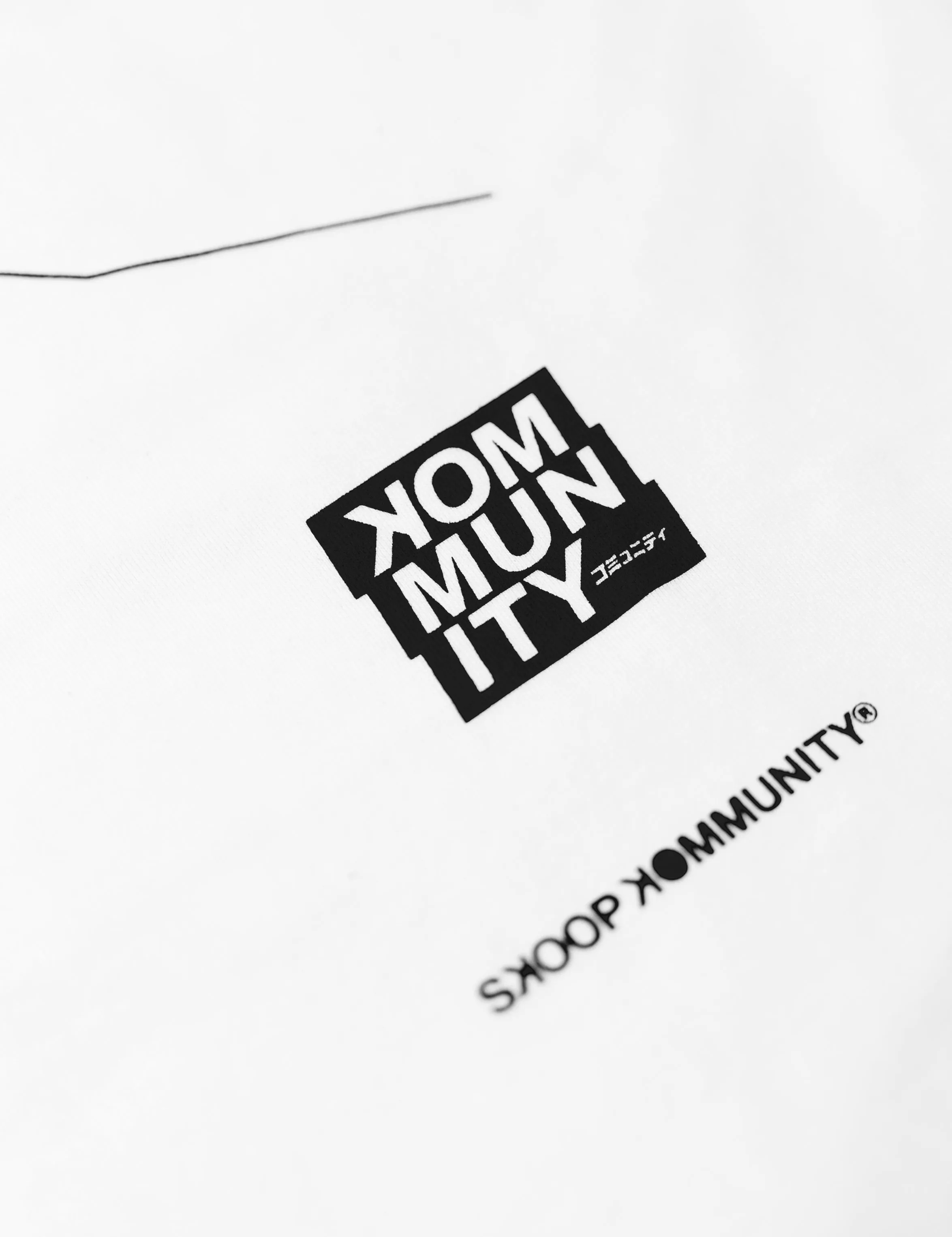SKOOP® Crewneck Shirt SKP KMNTY 2024 White