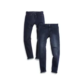 Slim Staple Medium/Dark Blue and Broome Dark Blue 2-Pack Jeans