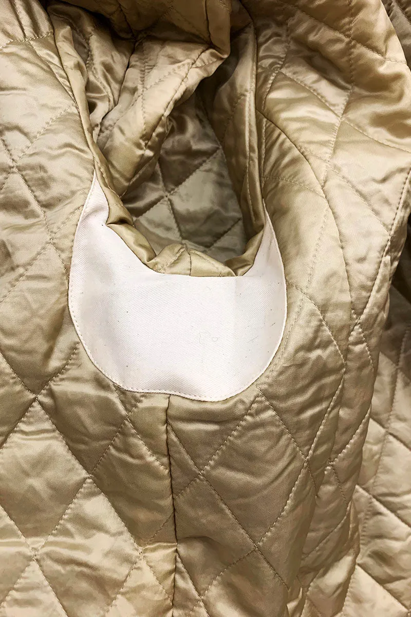 Solid Piping Car Coat