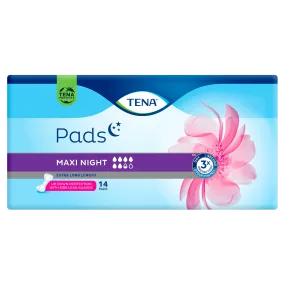 TENA Pads Maxi Night Extra Long Length
