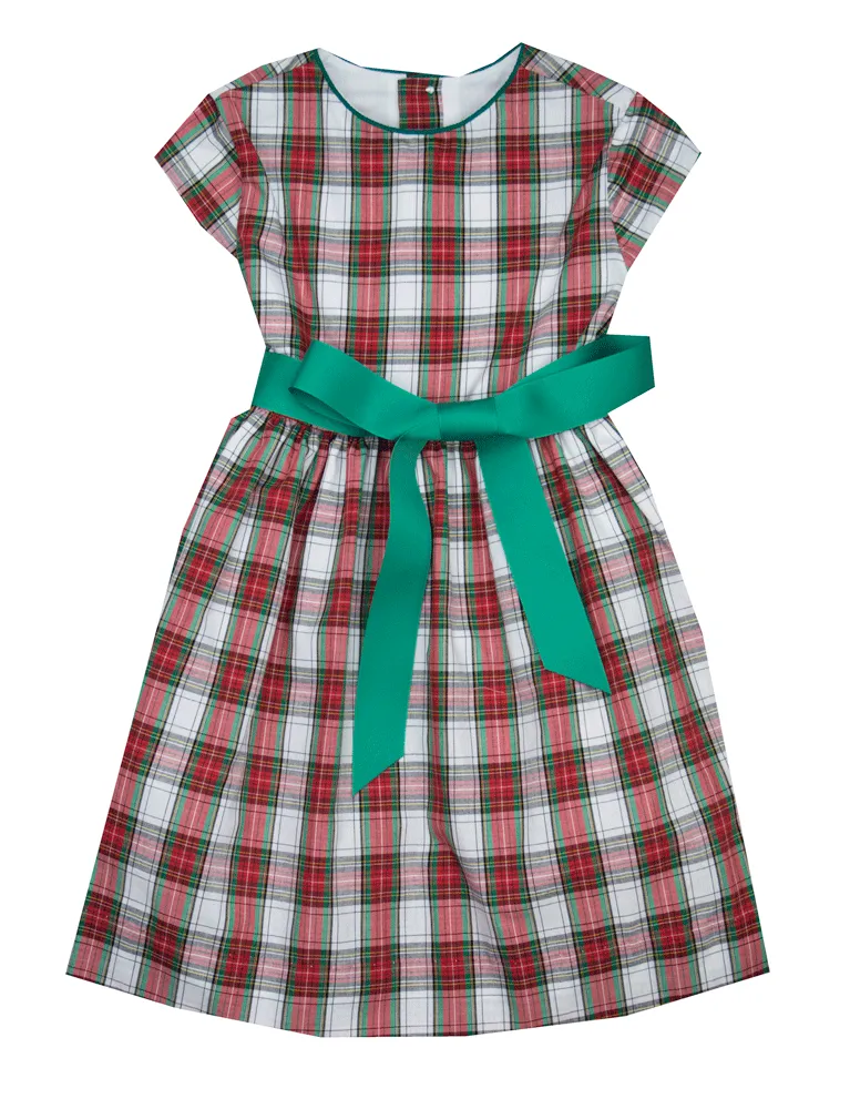 The Bailey Boys Christmas Plaid Float Dress