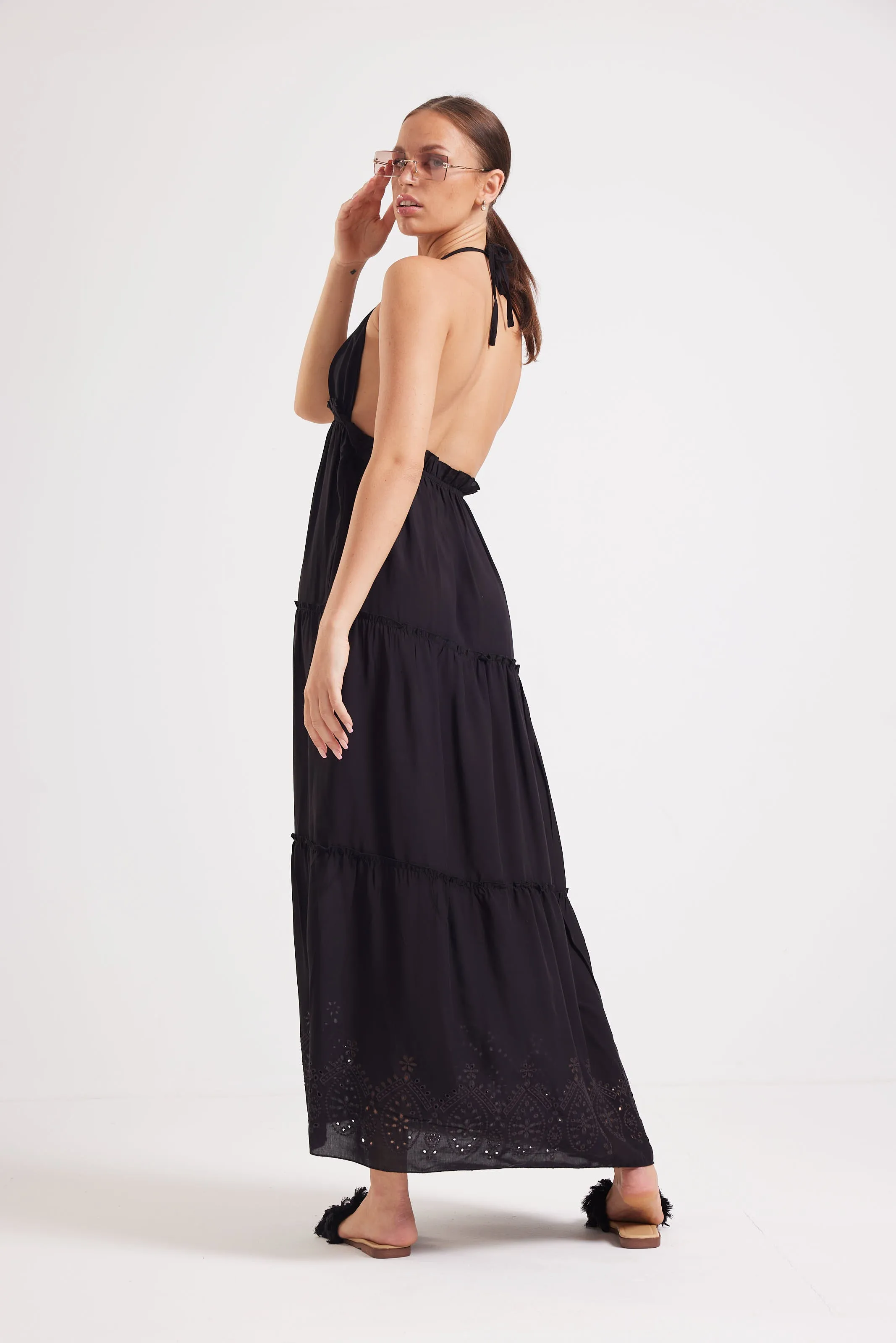 TIERED MAXI DRESS