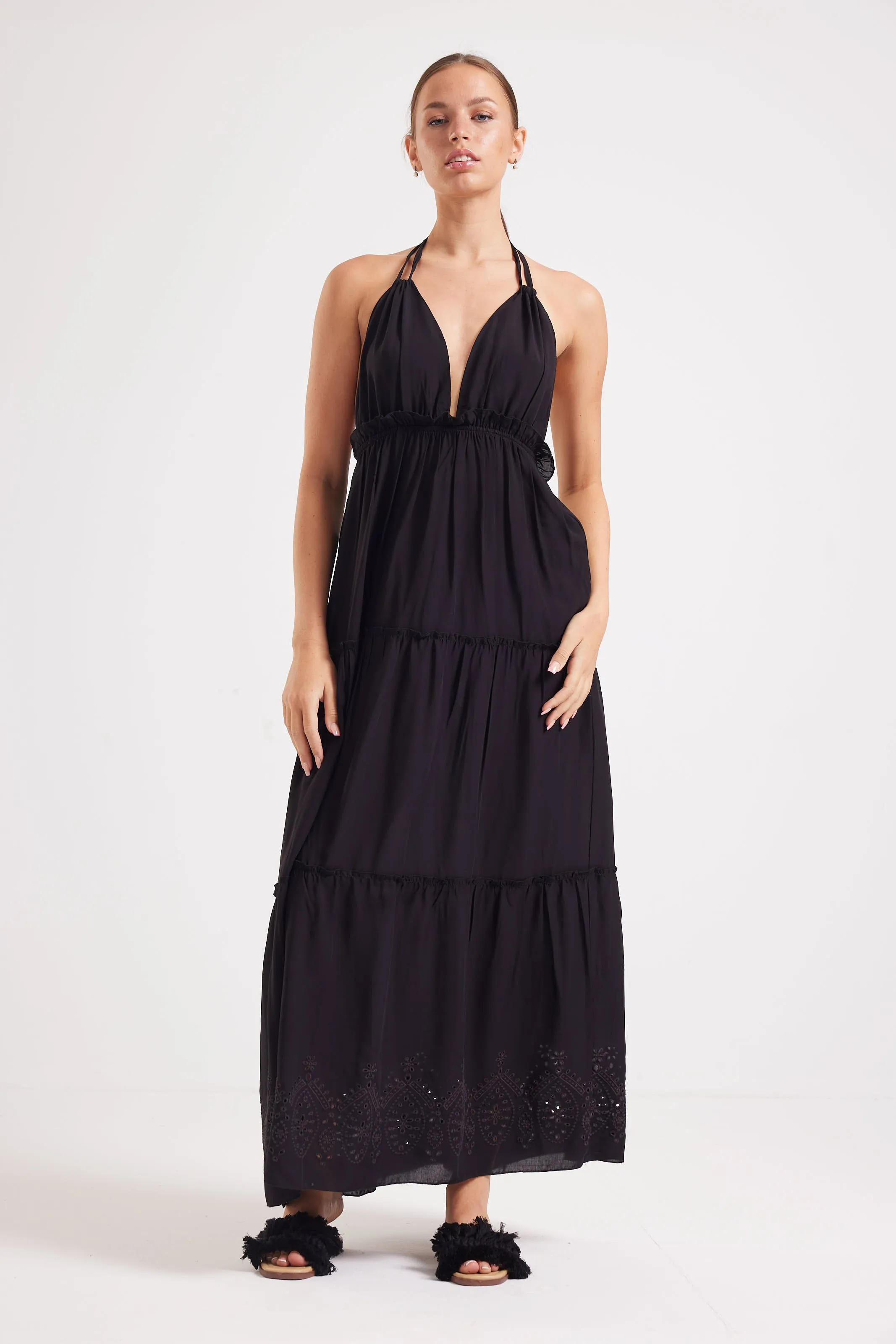 TIERED MAXI DRESS