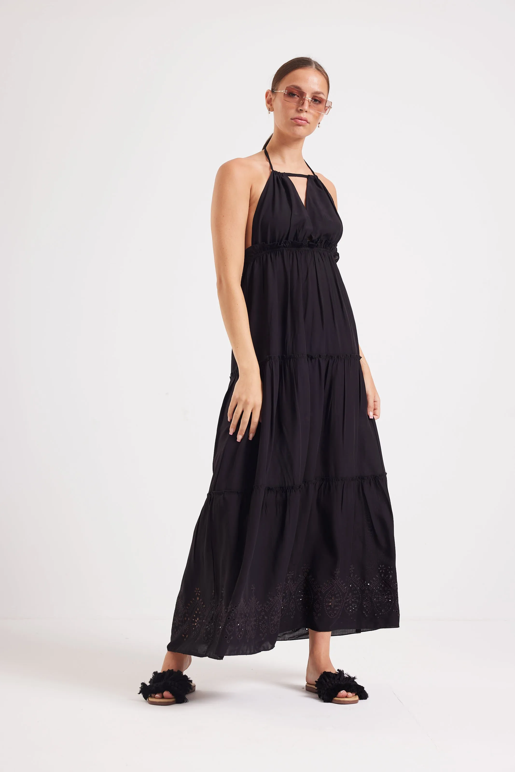 TIERED MAXI DRESS