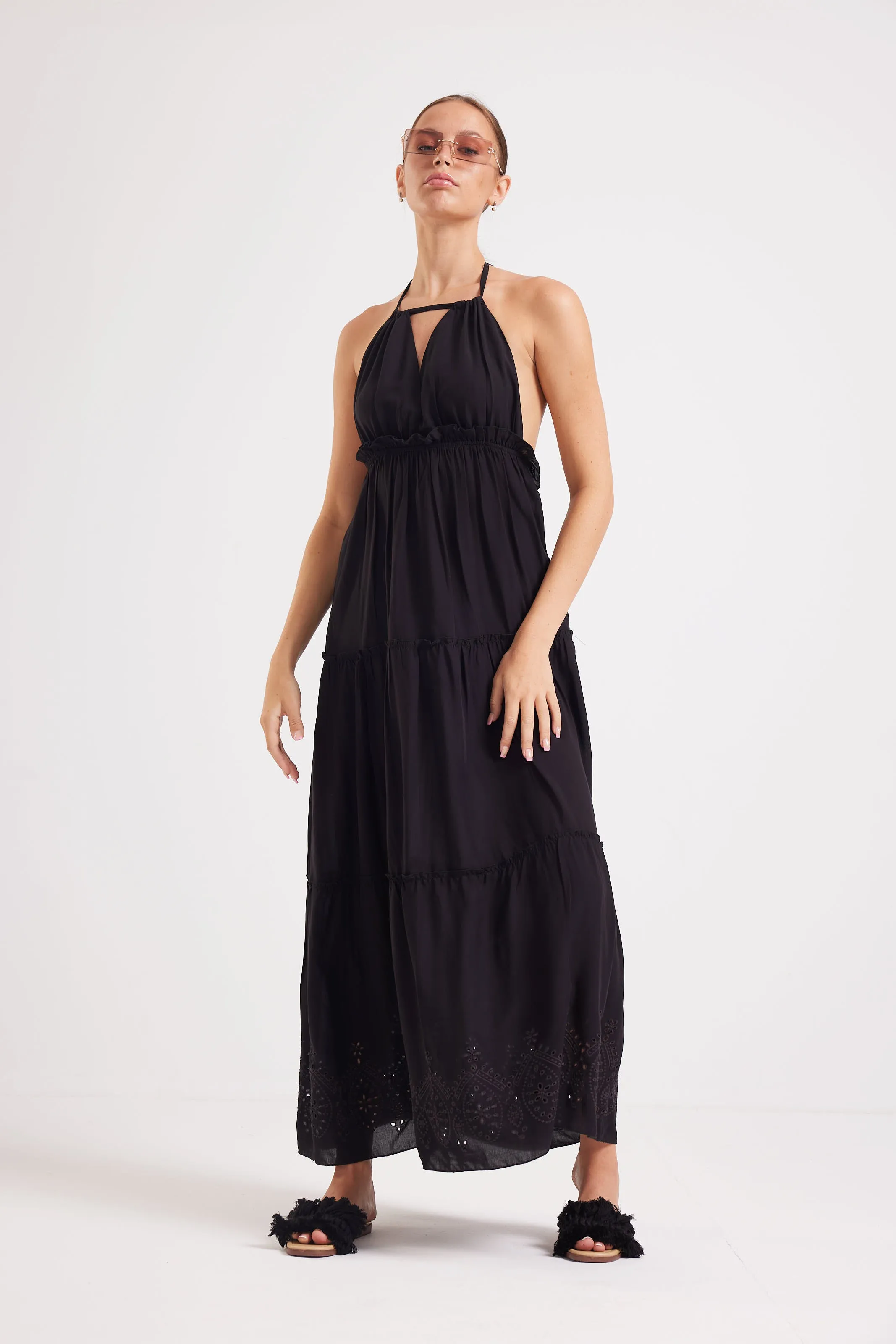 TIERED MAXI DRESS