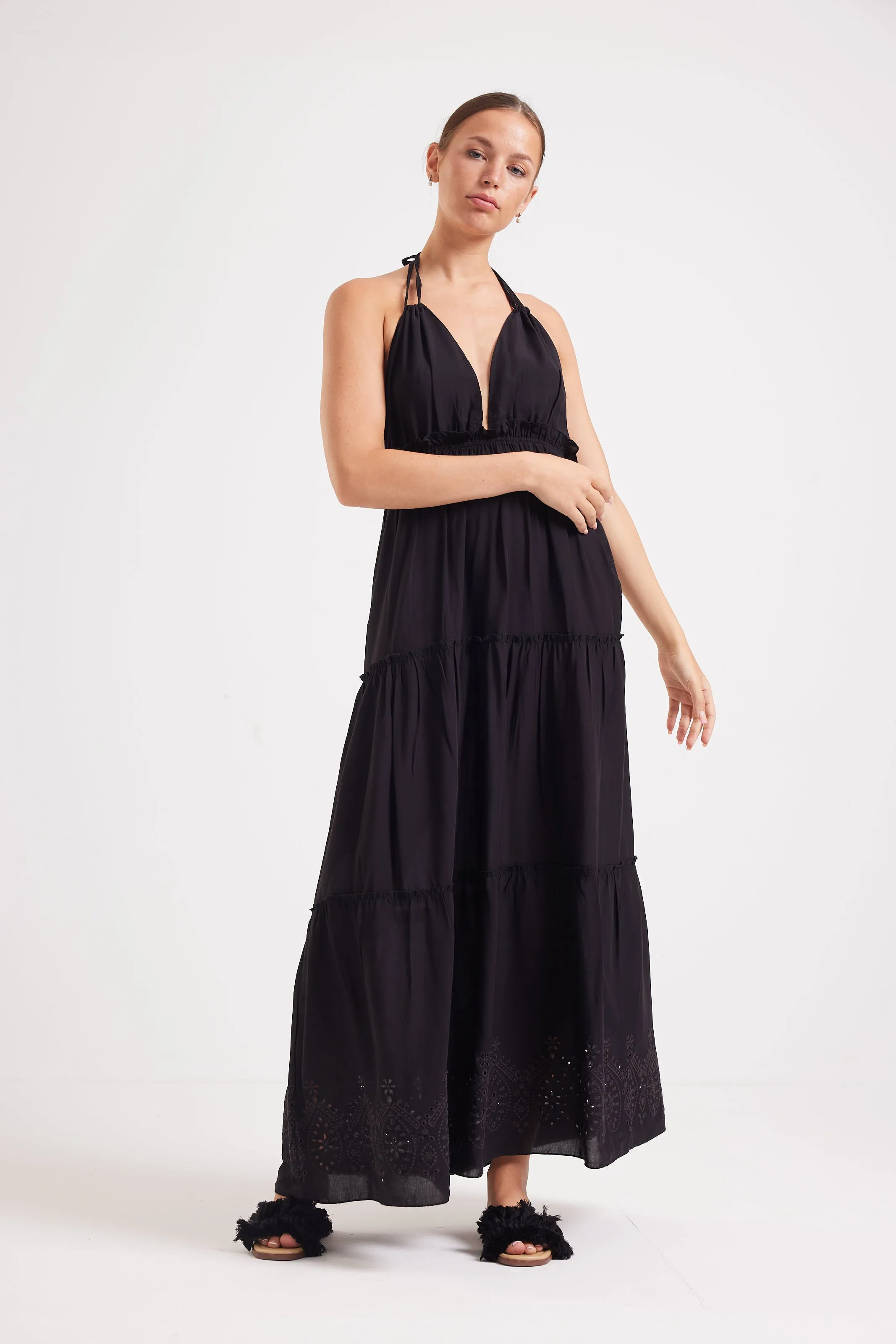 TIERED MAXI DRESS