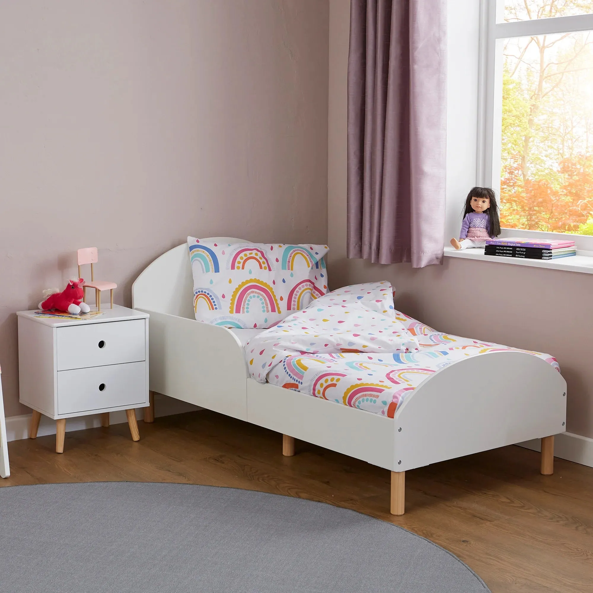 Toddler Bed - White