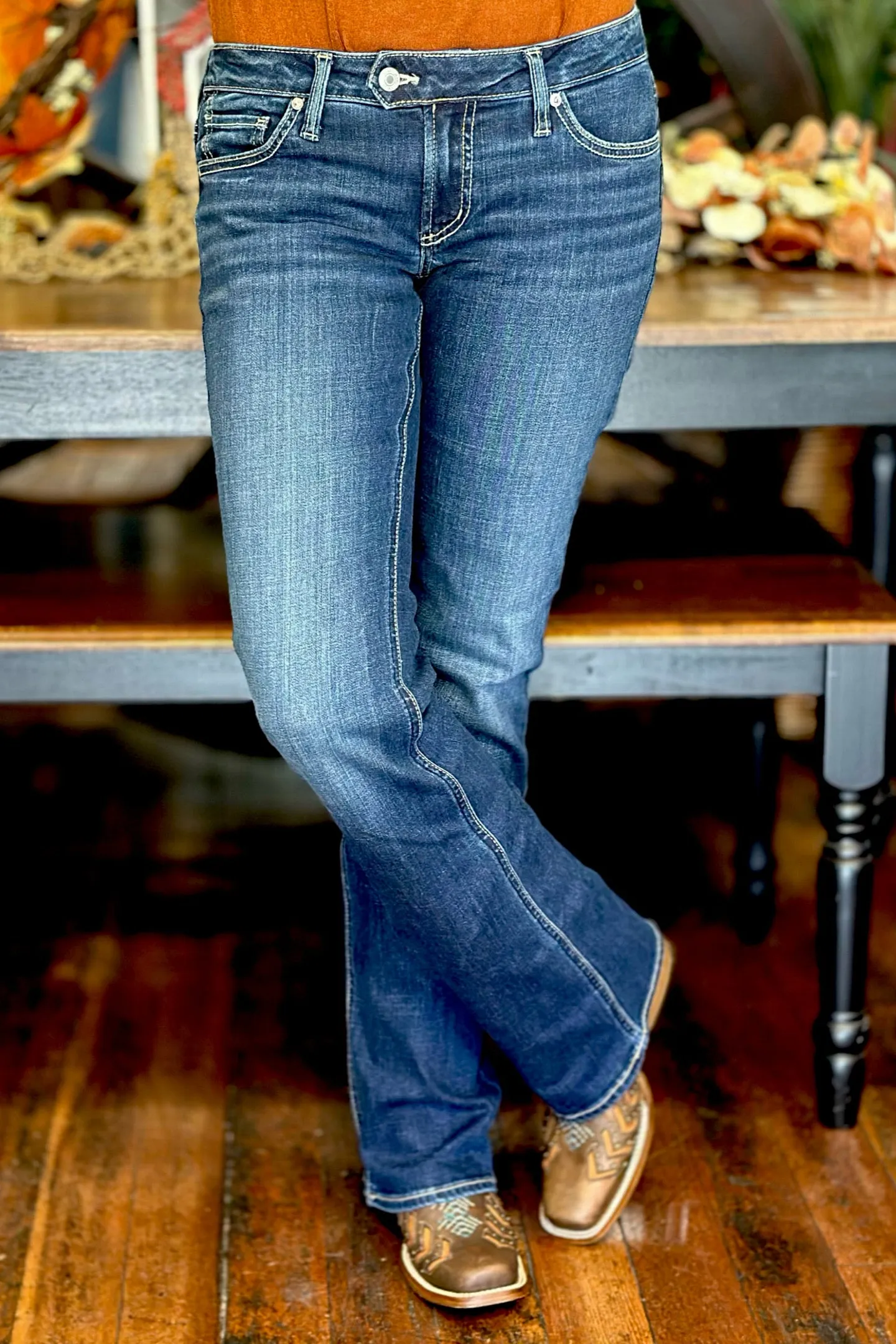 Tuesday Low Rise Slim Bootcut Jean by Silver
