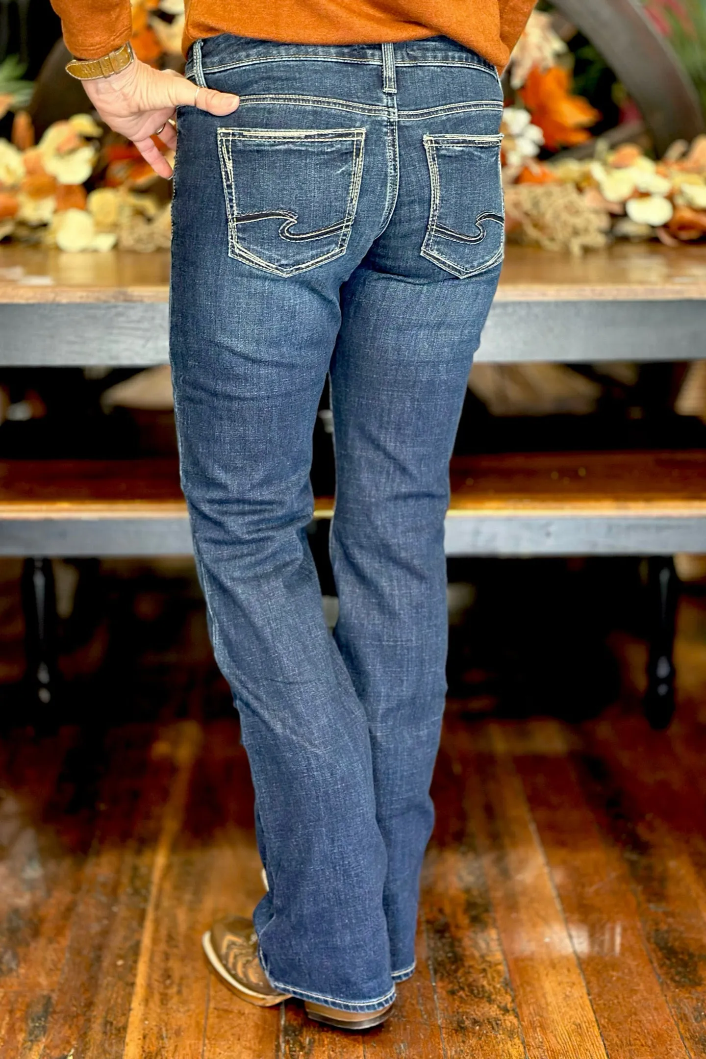 Tuesday Low Rise Slim Bootcut Jean by Silver