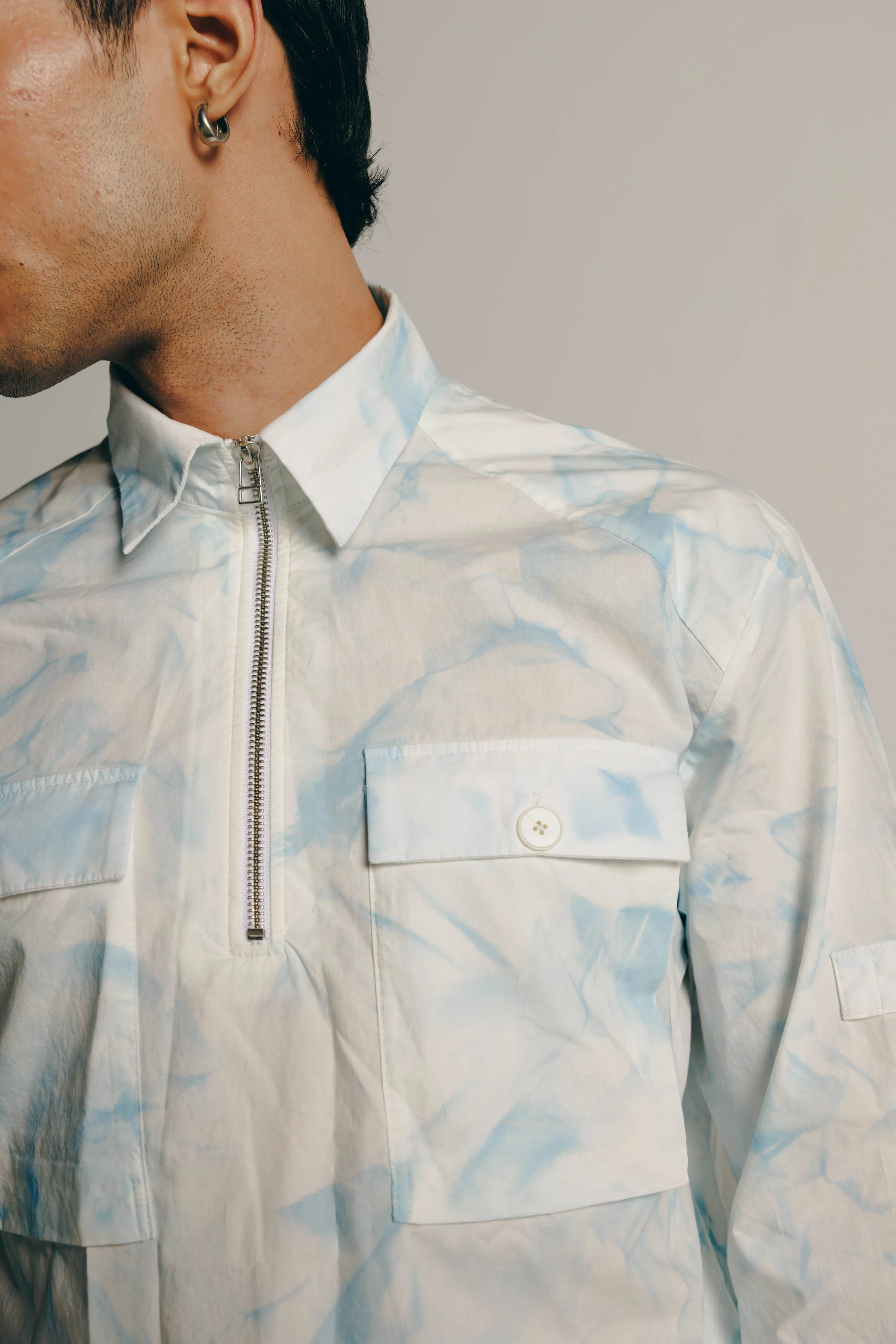 Vintage Haveli Washed Pullover Shirt & Cargo Pants Co-ord