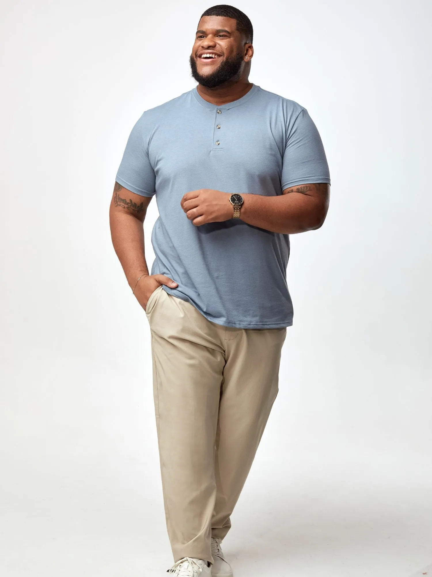 Wedgewood Short Sleeve Henley